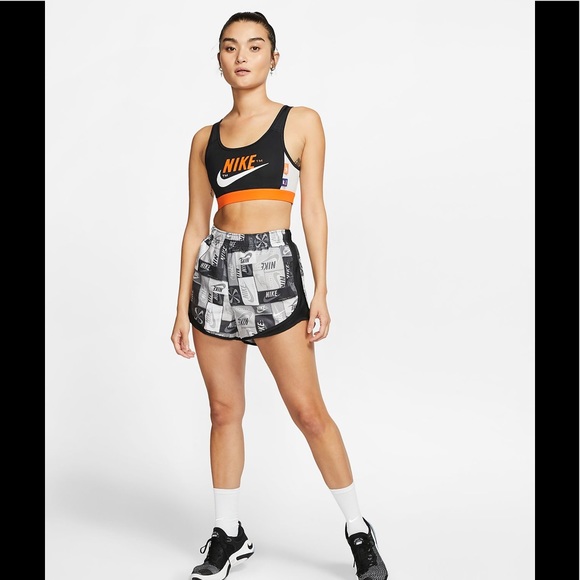 nike women's patchwork tempo running shorts